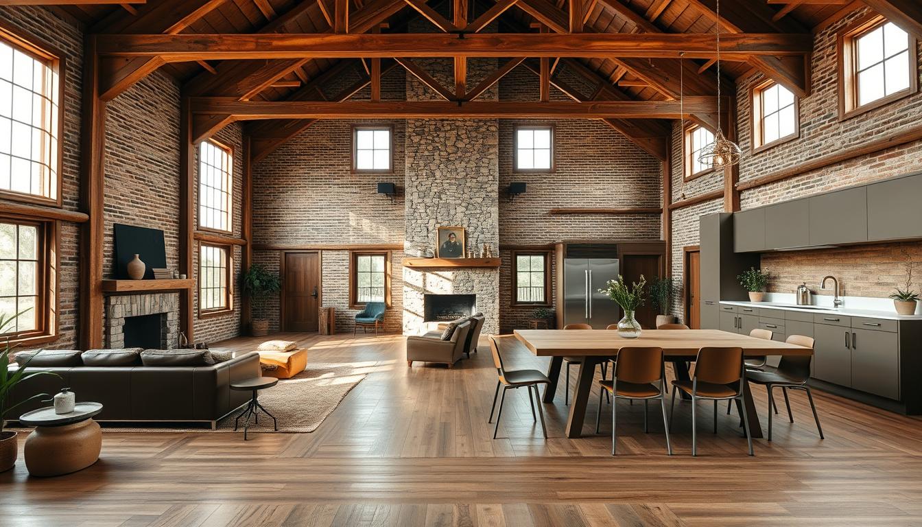 interior barns turned into homes