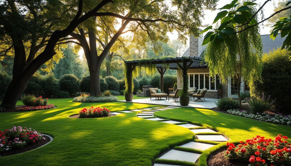 outdoor spaces