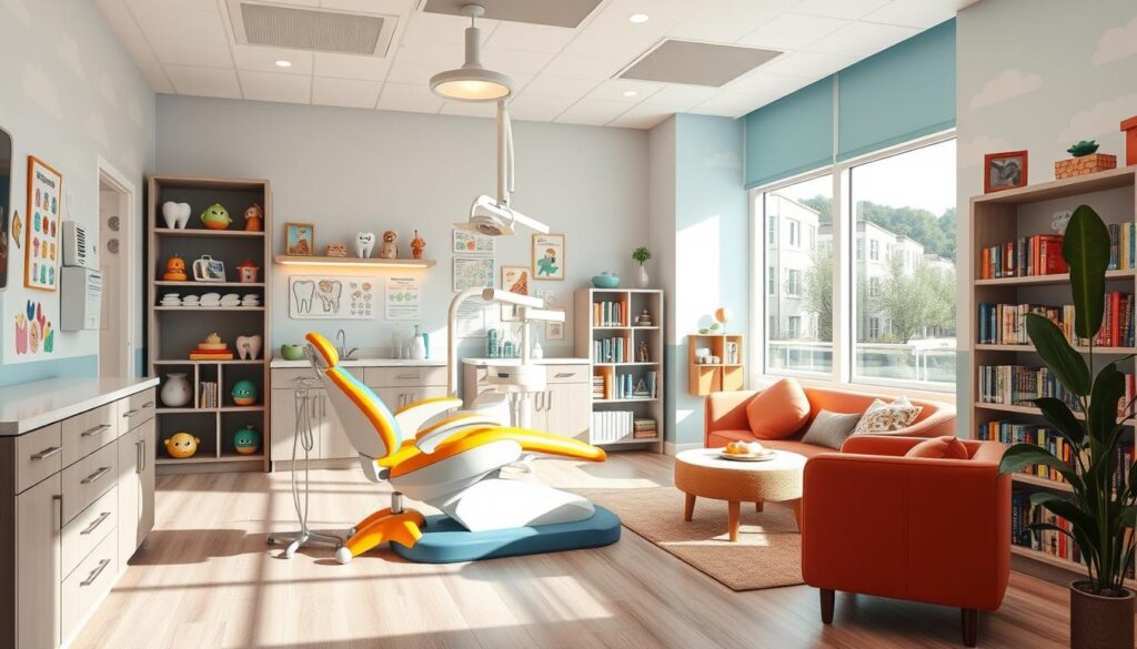 child-friendly dental office design